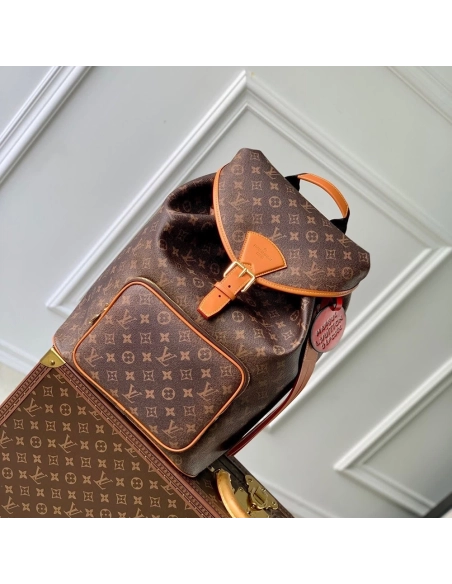 Louis Vuitton Montsouris Backpack M11540 32X40X19cm,Louis Vuitton Bags,BAGS