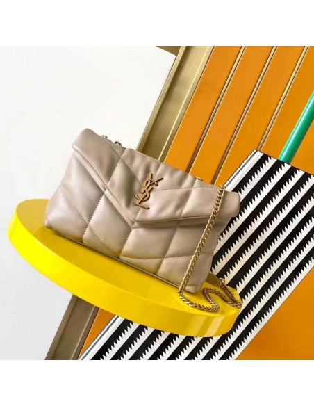 Saint Laurent Puffer Toy Bags 759337 22.5X16X8cm.YSL Bags,BAGS