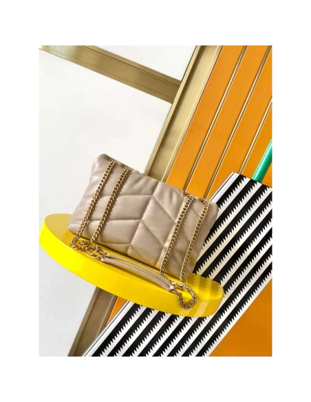Saint Laurent Puffer Toy Bags 759337 22.5X16X8cm.YSL Bags,BAGS