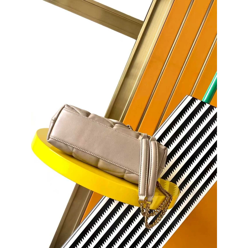 Saint Laurent Puffer Toy Bags 759337 22.5X16X8cm.YSL Bags,BAGS