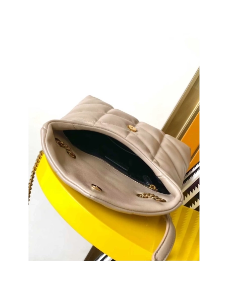 Saint Laurent Puffer Toy Bags 759337 22.5X16X8cm.YSL Bags,BAGS