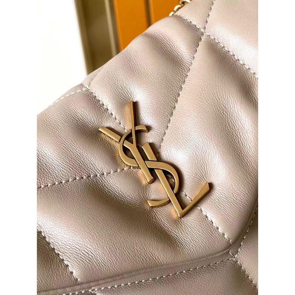 Saint Laurent Puffer Toy Bags 759337 22.5X16X8cm.YSL Bags,BAGS