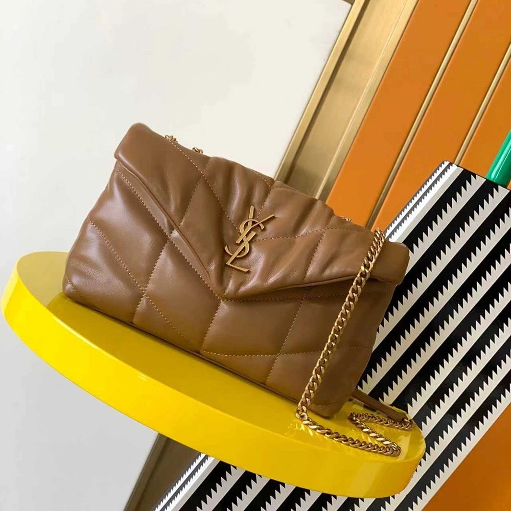 Saint Laurent Puffer Toy Bags 759337 22.5X16X8cm.YSL Bags,BAGS