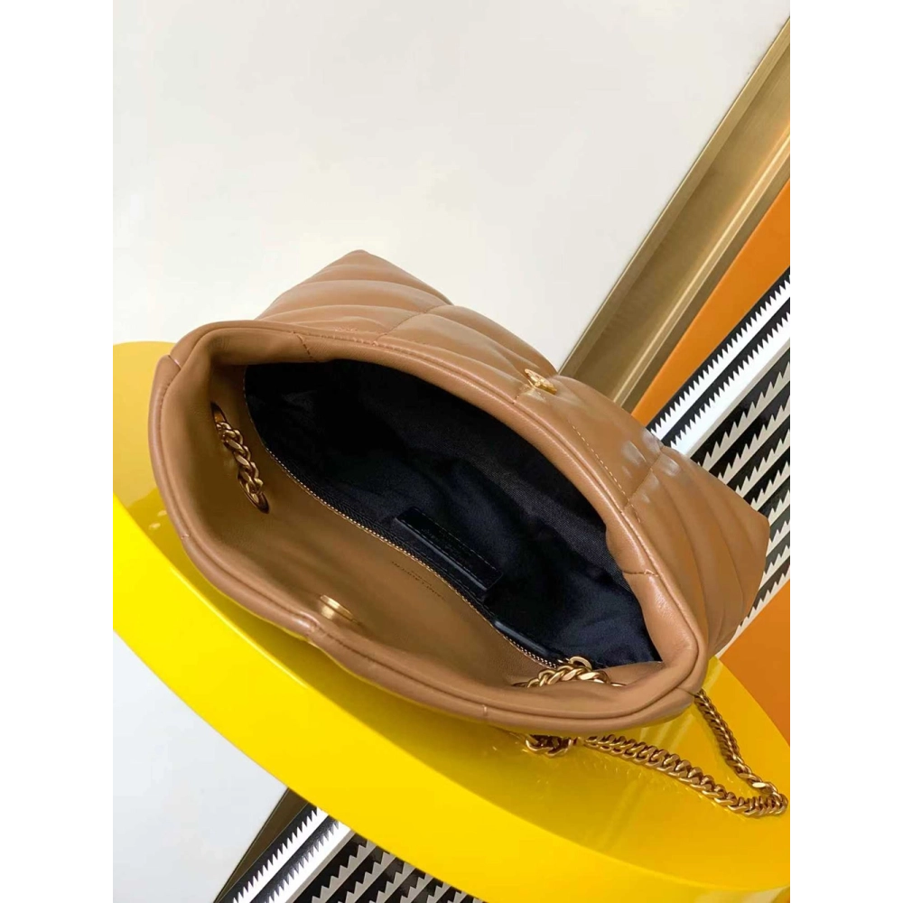 Saint Laurent Puffer Toy Bags 759337 22.5X16X8cm.YSL Bags,BAGS