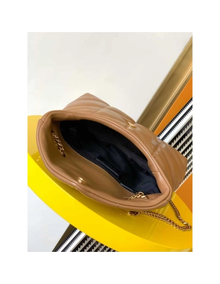 Saint Laurent Puffer Toy Bags 759337 22.5X16X8cm.YSL Bags,BAGS