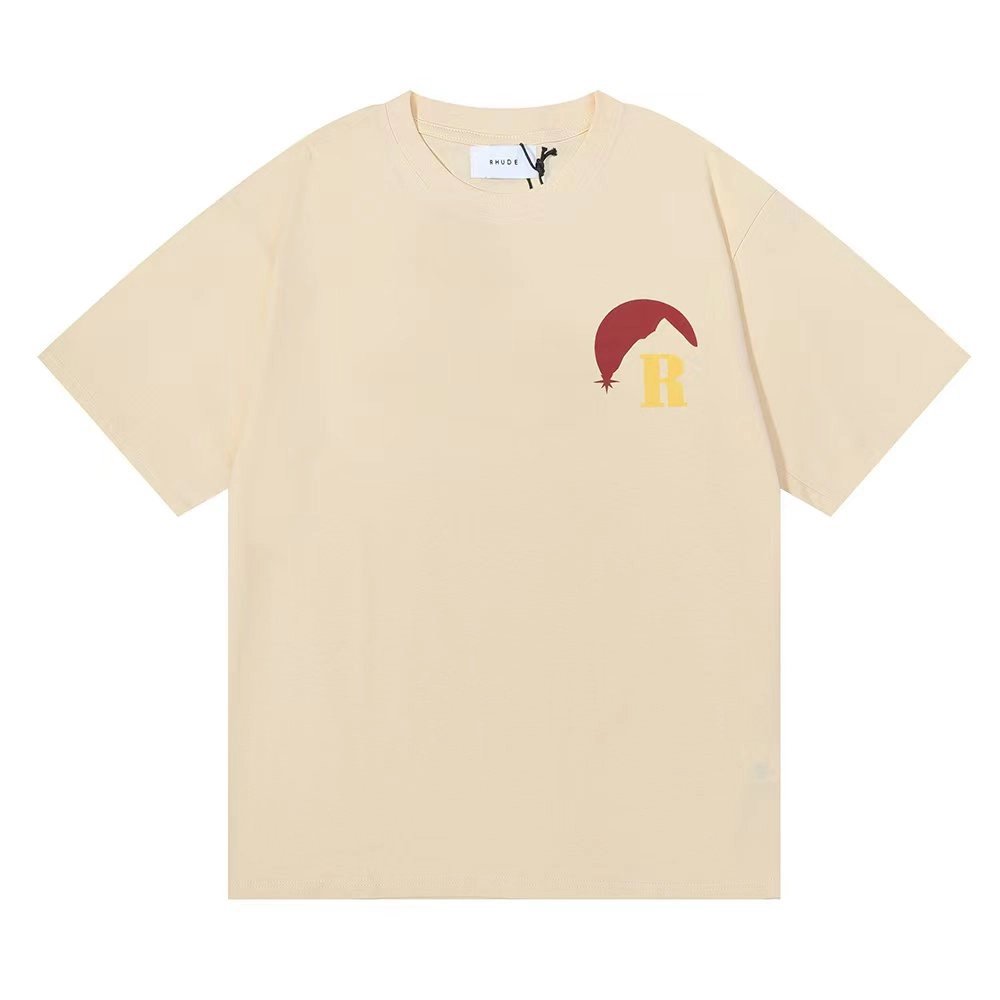 Rhude Printed TShirt.Rhude T Shirt,Tshirt,APPAREL