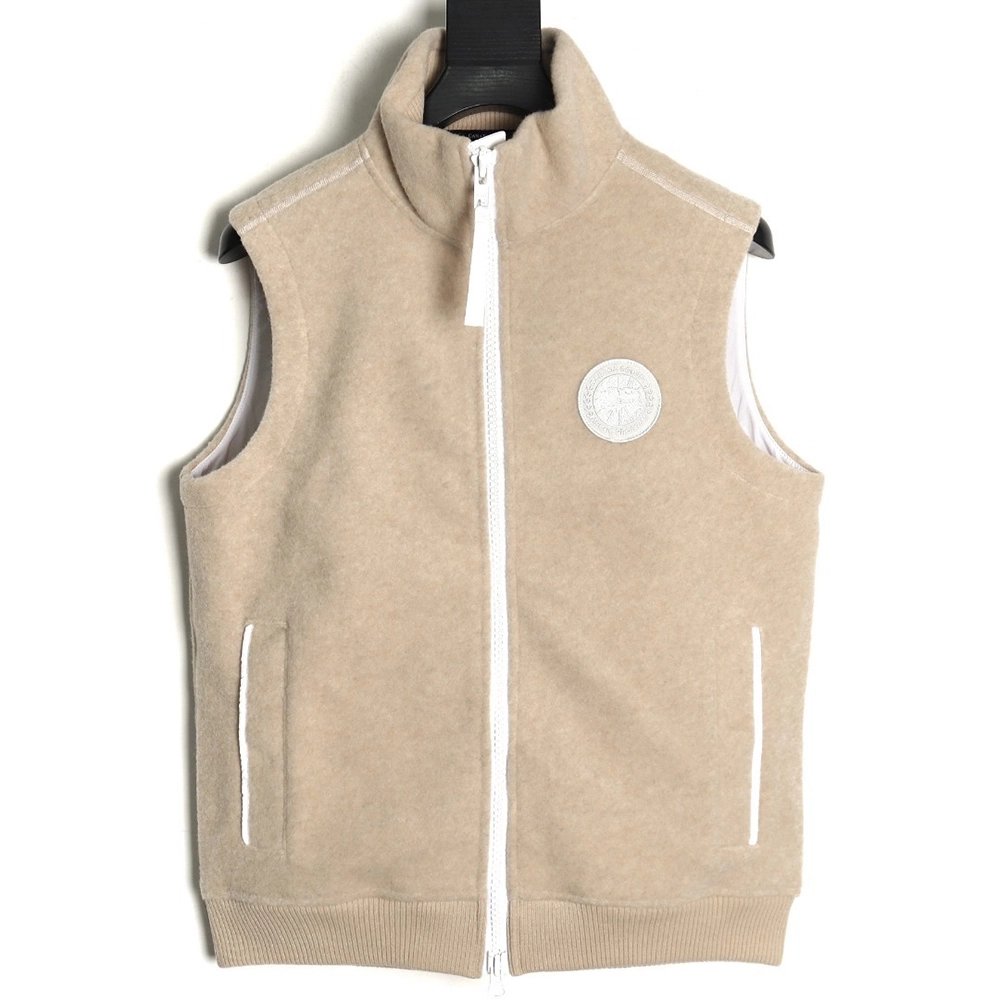 Canada Goose Mersey Wool Fleece Sherpa Vest,canada goose