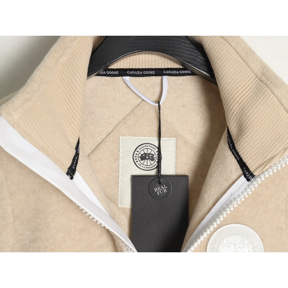 Canada Goose Mersey Wool Fleece Sherpa Vest,canada goose