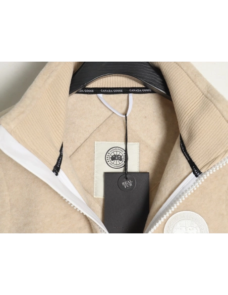 Canada Goose Mersey Wool Fleece Sherpa Vest,canada goose