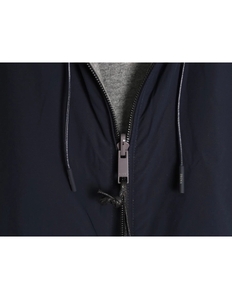 Zegna Microfiber Brezza Reversible Vest,Zegna