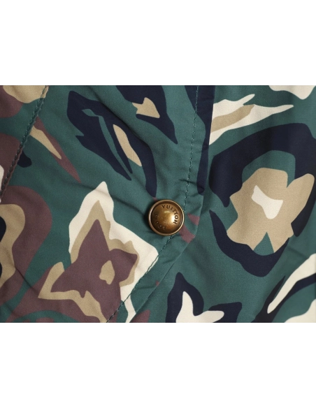 Louis Vuitton camouflage monogram reversible windbreaker jacket,Louis Vuitton
