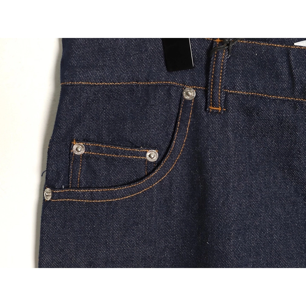 Dior leather logo jeans,Dior