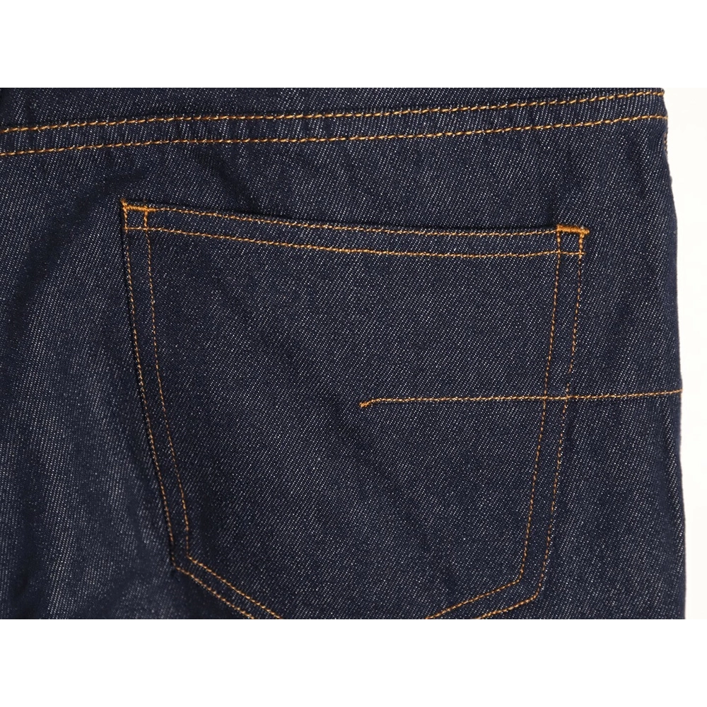 Dior leather logo jeans,Dior
