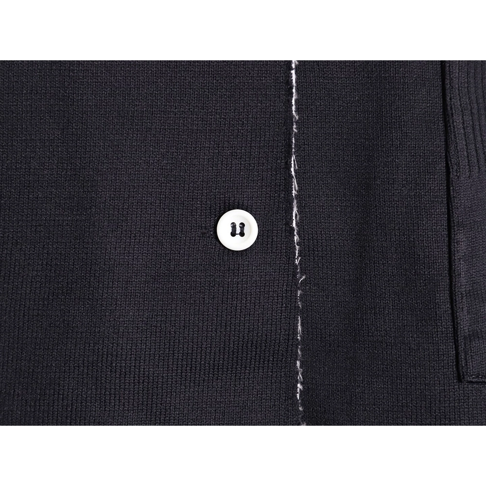 Miu Miu fake two-layer lapel knitted cardigan TSK1,Miu Miu