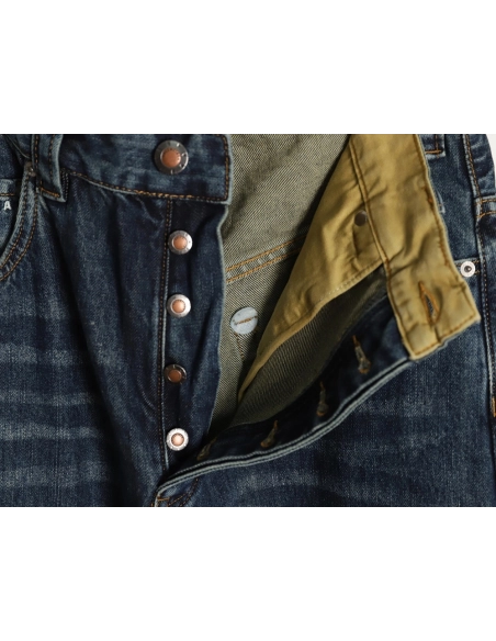 Balenciaga pocket embroidered washed and distressed straight-leg loose-fit jeans,Balenciaga