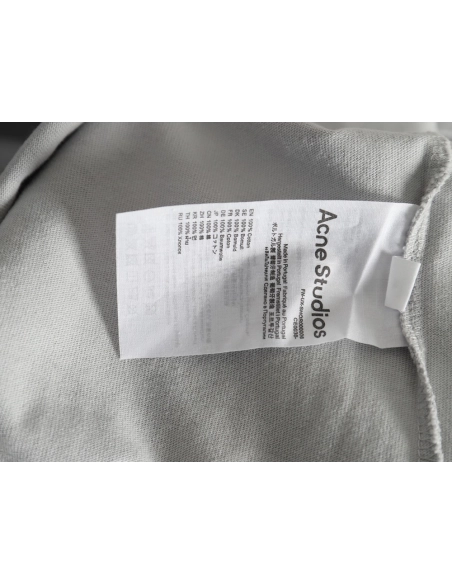 Acne Studios vintage patchwork fake two-piece long-sleeved T-shirt,Acne Studios