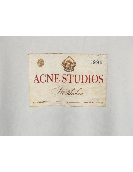 Acne Studios vintage patchwork fake two-piece long-sleeved T-shirt,Acne Studios