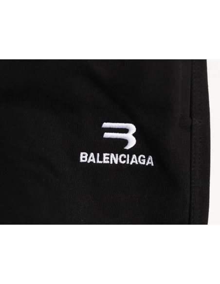 Balenciaga double belt wide-leg trousers,Balenciaga