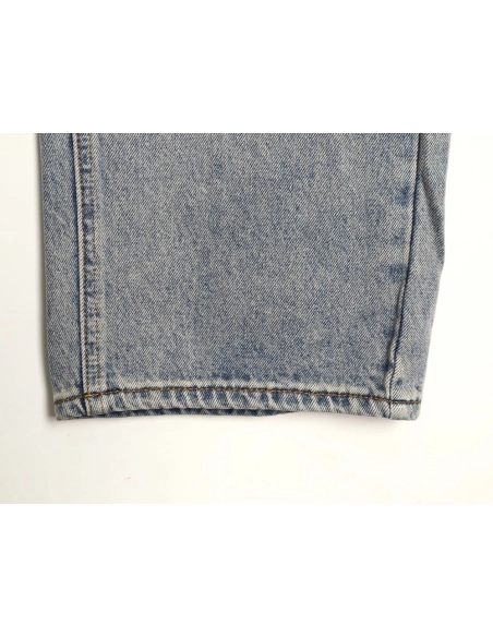 Burberry Back Pocket Check Horse Denim Trousers,Burberry