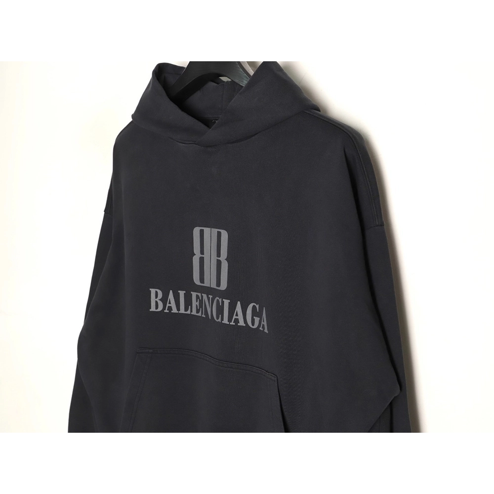 Balenciaga double B logo hooded sweatshirt,Balenciaga