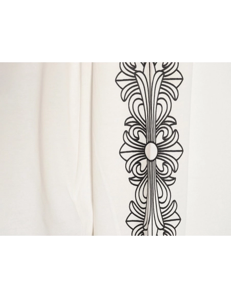 Chrome Hearts front and back horseshoe print long-sleeved T-shirt,Chrome Hearts