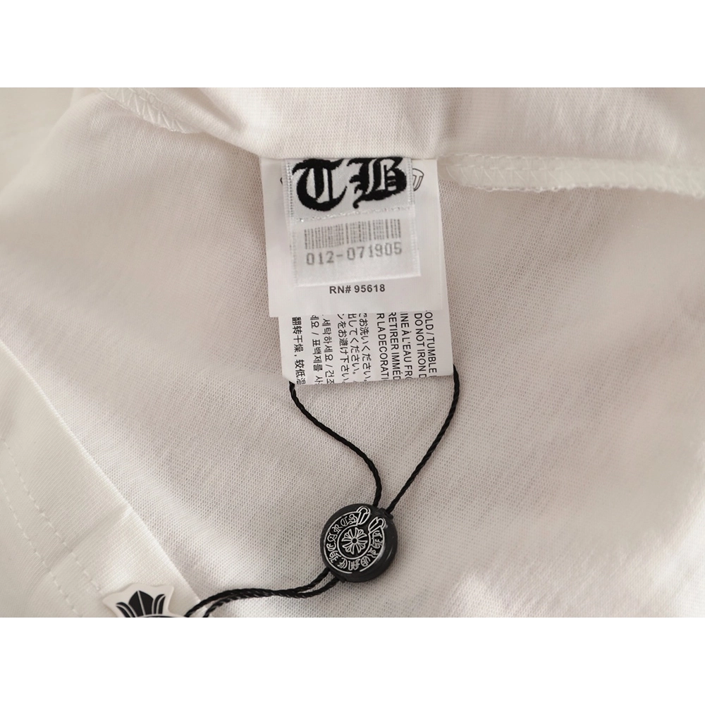 Chrome Hearts front and back horseshoe print long-sleeved T-shirt,Chrome Hearts