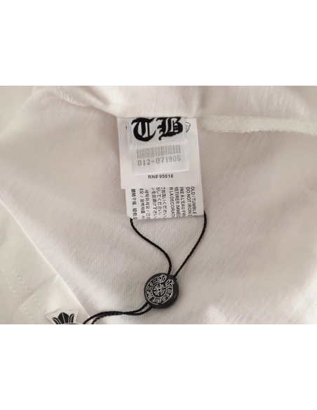 Chrome Hearts front and back horseshoe print long-sleeved T-shirt,Chrome Hearts