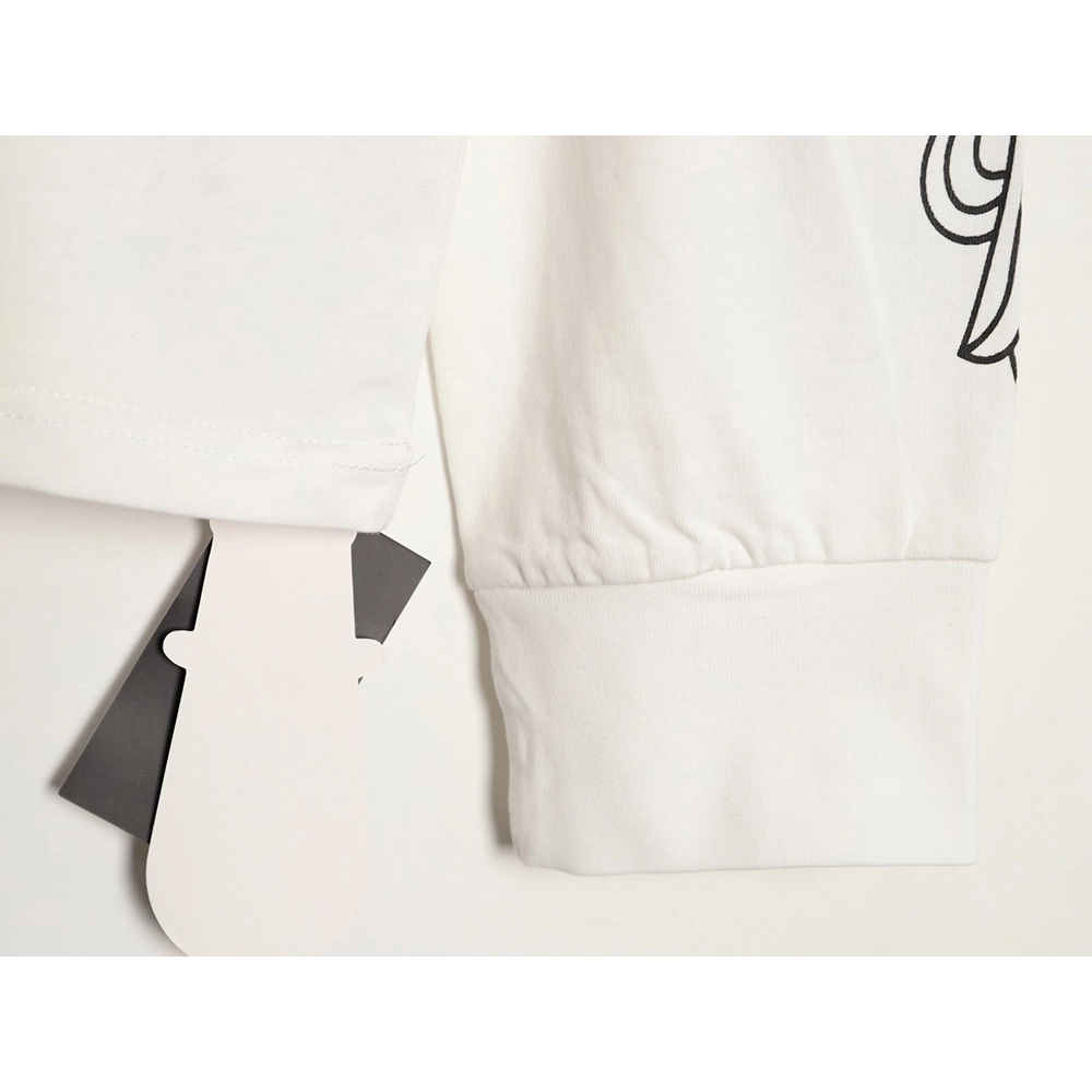 Chrome Hearts front and back horseshoe print long-sleeved T-shirt,Chrome Hearts