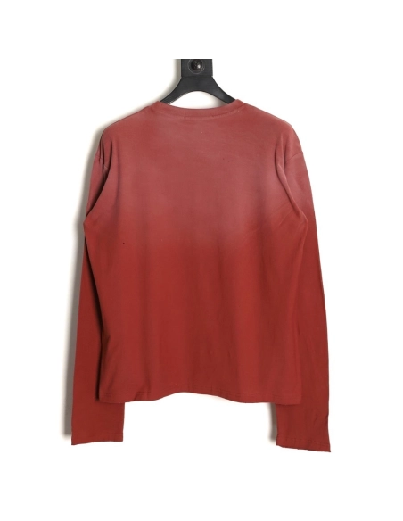 Acne Studios 1996 sandblasted distressed washed long-sleeved T-shirt,Acne Studios