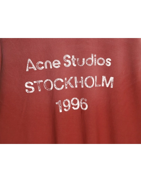 Acne Studios 1996 sandblasted distressed washed long-sleeved T-shirt,Acne Studios