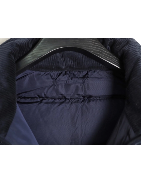 Prada Corduroy Stand Collar Down Vest,Prada