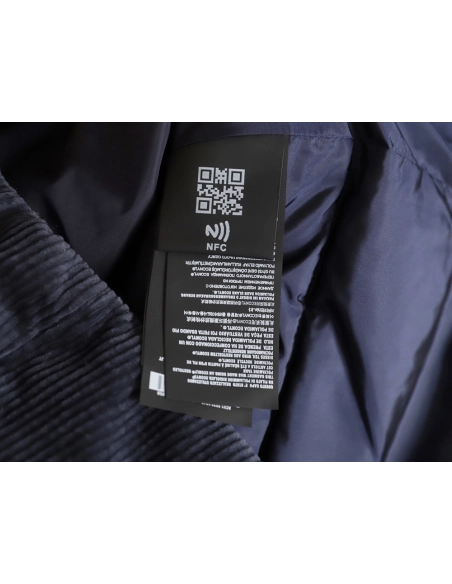 Prada Corduroy Stand Collar Down Vest,Prada