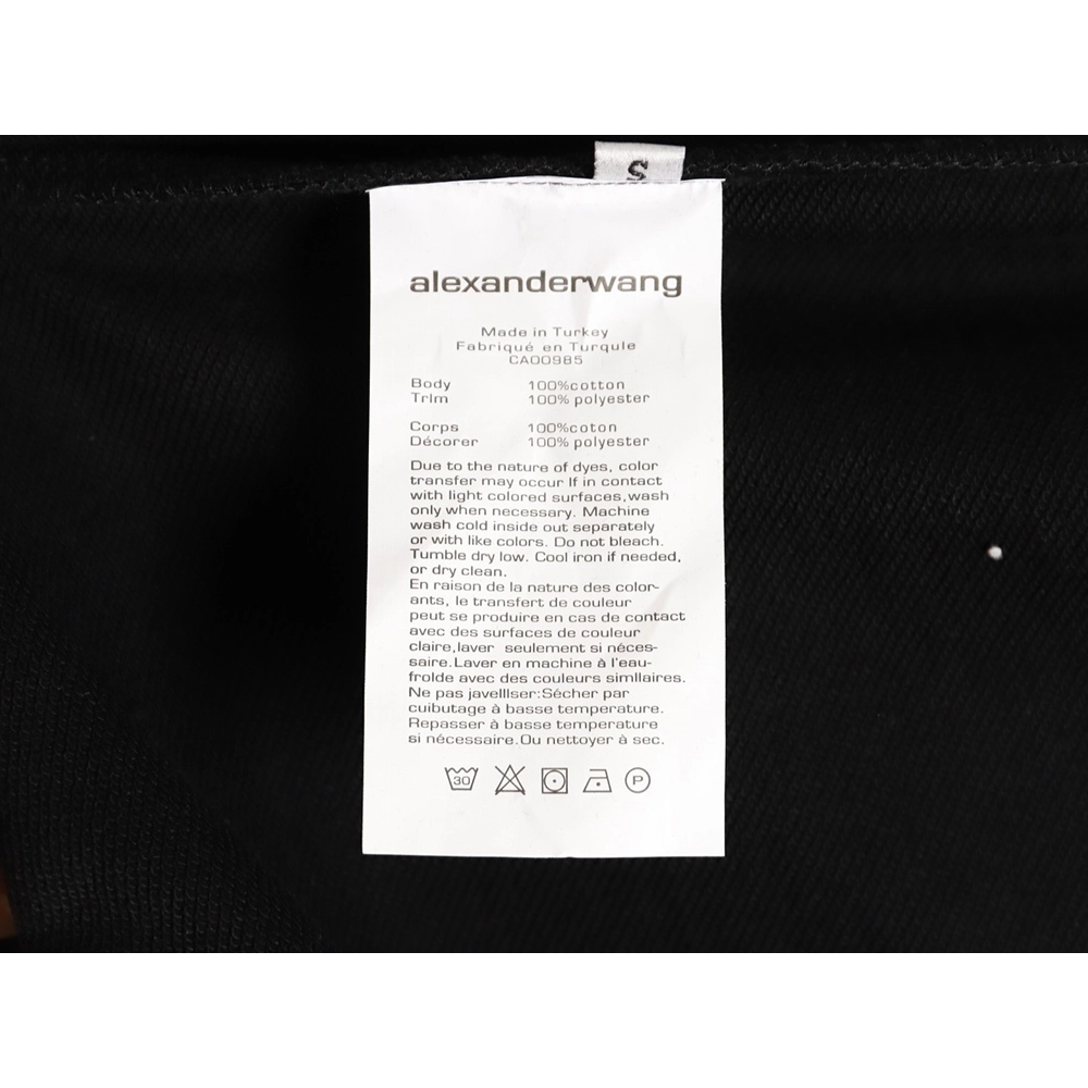 Alexander Wang lettering print trousers TSK1,Alexander Wang