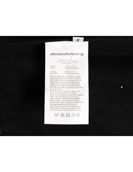 Alexander Wang lettering print trousers TSK1,Alexander Wang