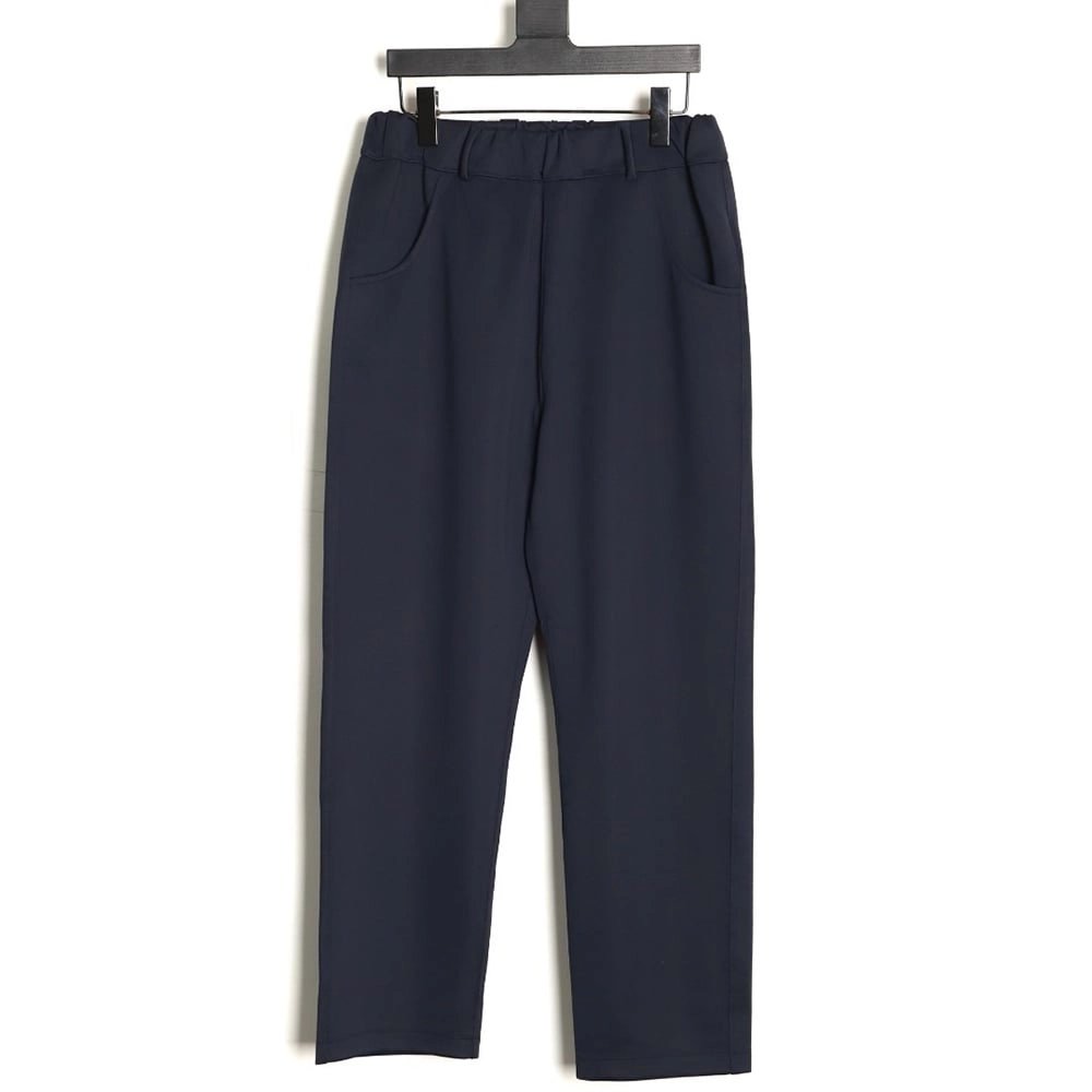 Prada fabric triangle logo trousers,Prada