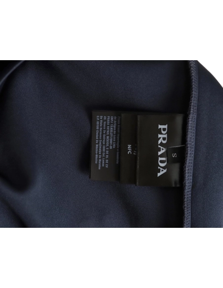 Prada fabric triangle logo jacket,Prada