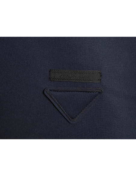 Prada fabric triangle logo jacket,Prada