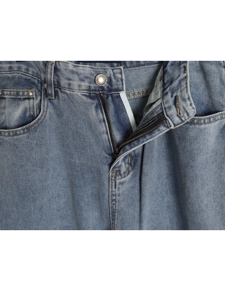 Louis Vuitton ripped monogram jeans,Louis Vuitton