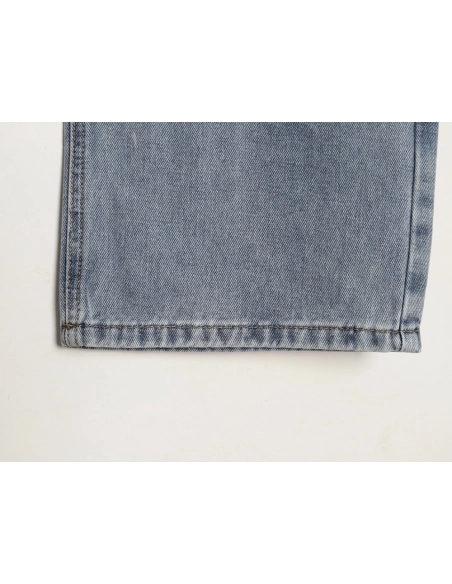 Louis Vuitton ripped monogram jeans,Louis Vuitton