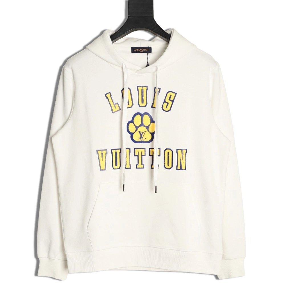 Louis Vuitton towel patch logo hooded sweatshirt,Louis Vuitton
