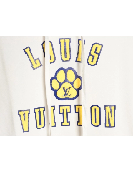Louis Vuitton towel patch logo hooded sweatshirt,Louis Vuitton