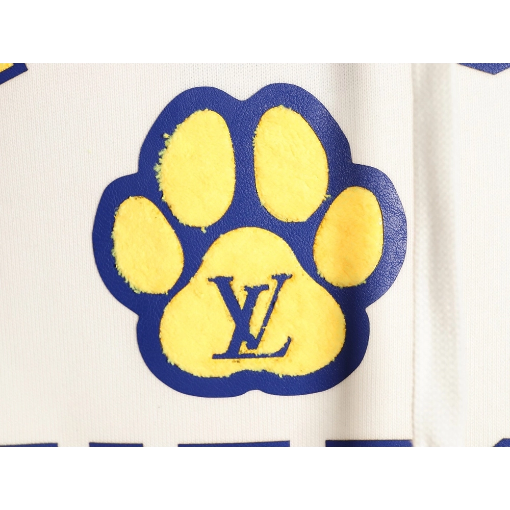 Louis Vuitton towel patch logo hooded sweatshirt,Louis Vuitton