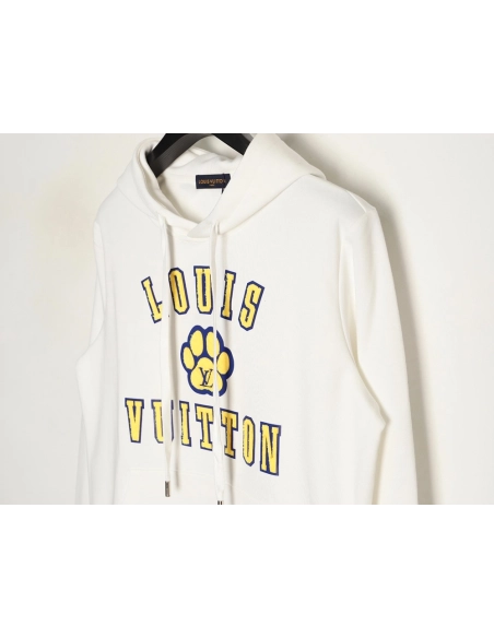 Louis Vuitton towel patch logo hooded sweatshirt,Louis Vuitton
