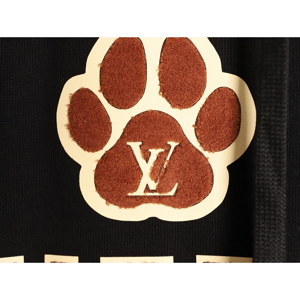 Louis Vuitton towel patch logo hooded sweatshirt TSK1,Louis Vuitton