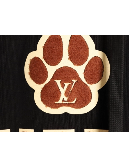 Louis Vuitton towel patch logo hooded sweatshirt TSK1,Louis Vuitton
