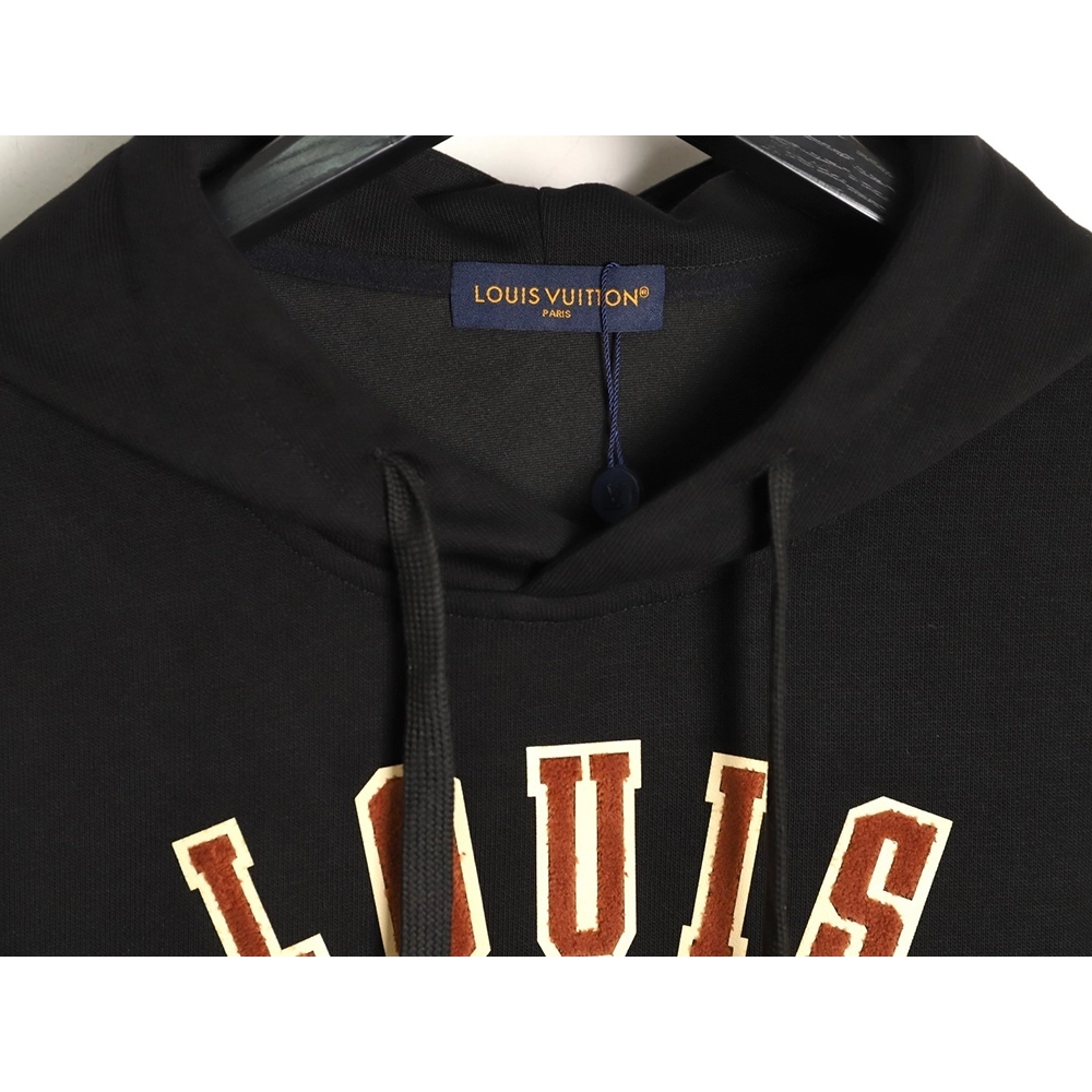 Louis Vuitton towel patch logo hooded sweatshirt TSK1,Louis Vuitton