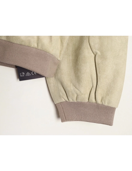 Prada stand collar suede jacket,Prada Jacket,Jacket,APPAREL