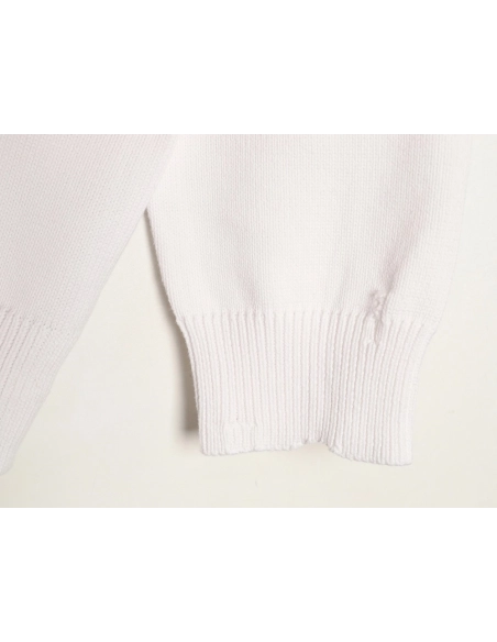 Balenciaga Ring 3D Patch Sweater,Balenciaga Sweatshirt,Sweatshirt,APPAREL