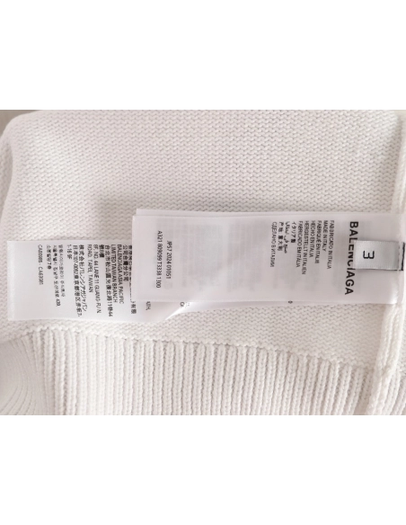 Balenciaga Ring 3D Patch Sweater,Balenciaga Sweatshirt,Sweatshirt,APPAREL
