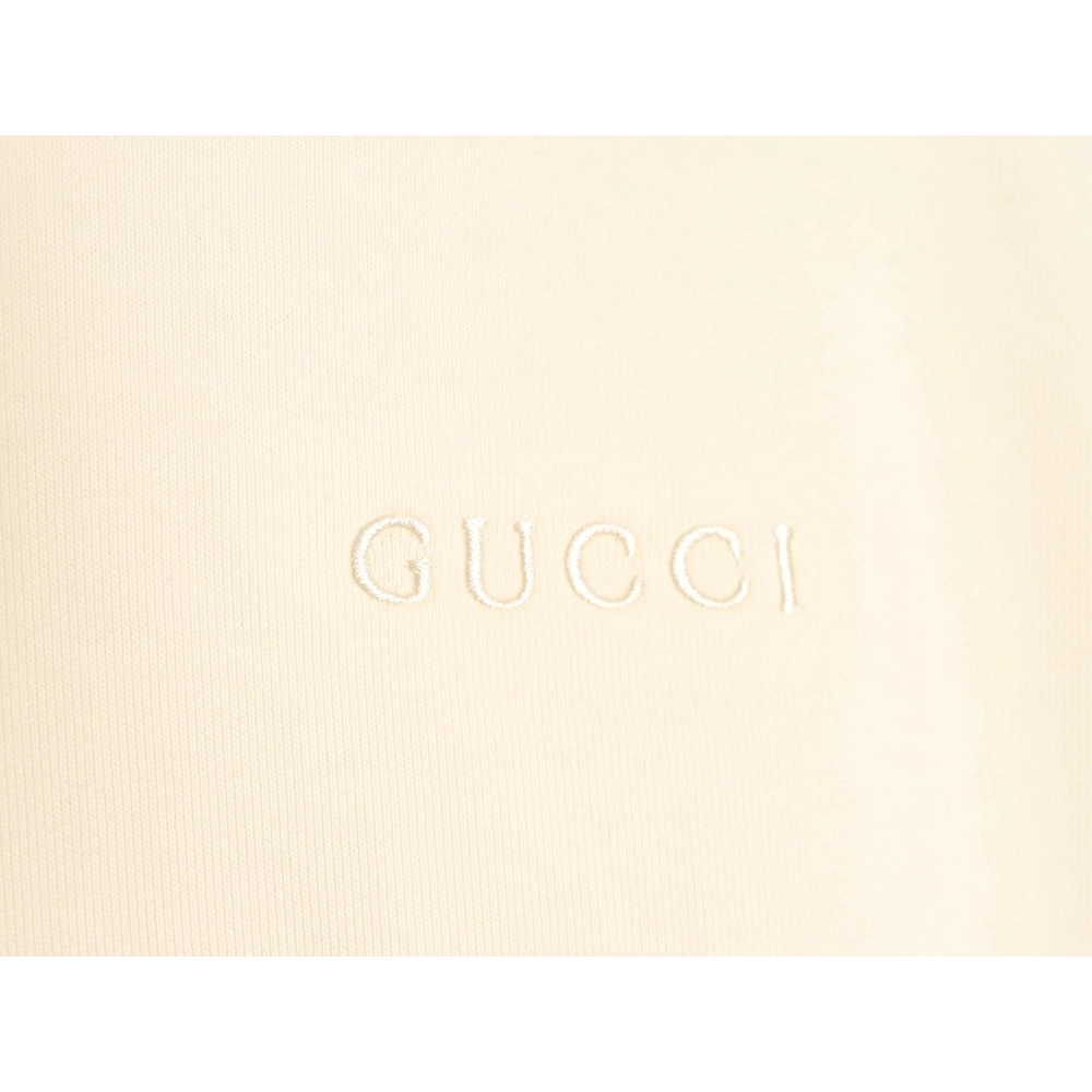 Gucci obscure lettering logo embroidered small label hooded sweatshirt,Gucci Sweatshirt,Sweatshirt,APPAREL